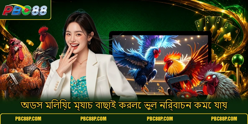 অডস মিলিয়ে ম্যাচ বাছাই করলে ভুল নির্বাচন কমে যায় অডস মিলিয়ে ম্যাচ বাছাই করলে ভুল নির্বাচন কমে যায়