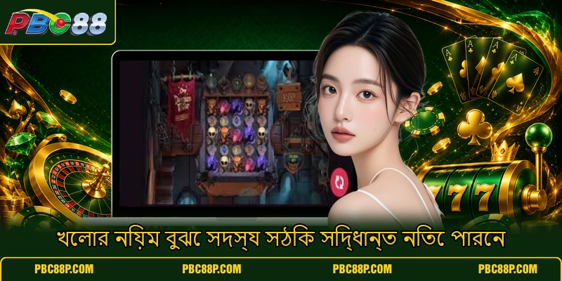 খেলার নিয়ম বুঝে সদস্য সঠিক সিদ্ধান্ত নিতে পারেন খেলার নিয়ম বুঝে সদস্য সঠিক সিদ্ধান্ত নিতে পারেন