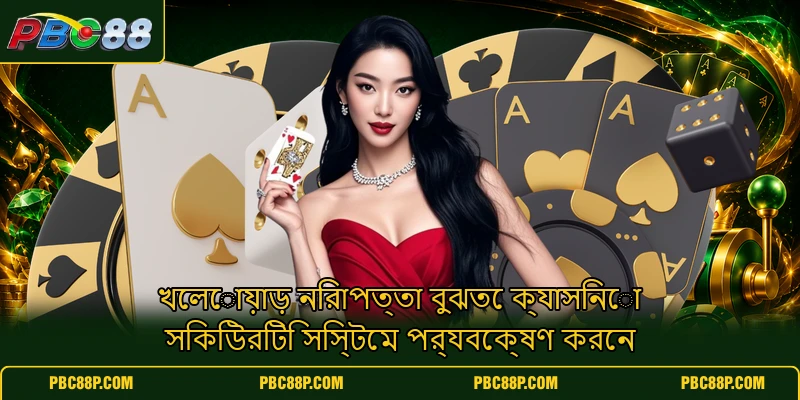 খেলোয়াড় নিরাপত্তা বুঝতে ক্যাসিনো সিকিউরিটি সিস্টেম পর্যবেক্ষণ করেন খেলোয়াড় নিরাপত্তা বুঝতে ক্যাসিনো সিকিউরিটি সিস্টেম পর্যবেক্ষণ করেন