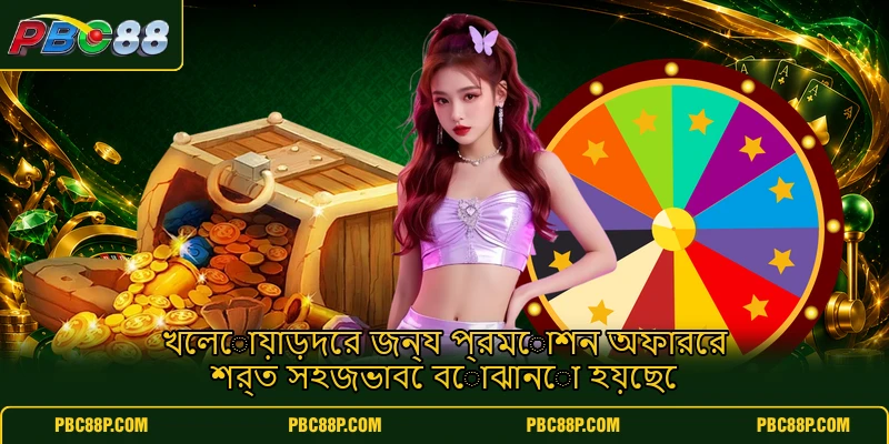 খেলোয়াড়দের জন্য প্রমোশন অফারের শর্ত সহজভাবে বোঝানো হয়েছে খেলোয়াড়দের জন্য প্রমোশন অফারের শর্ত সহজভাবে বোঝানো হয়েছে