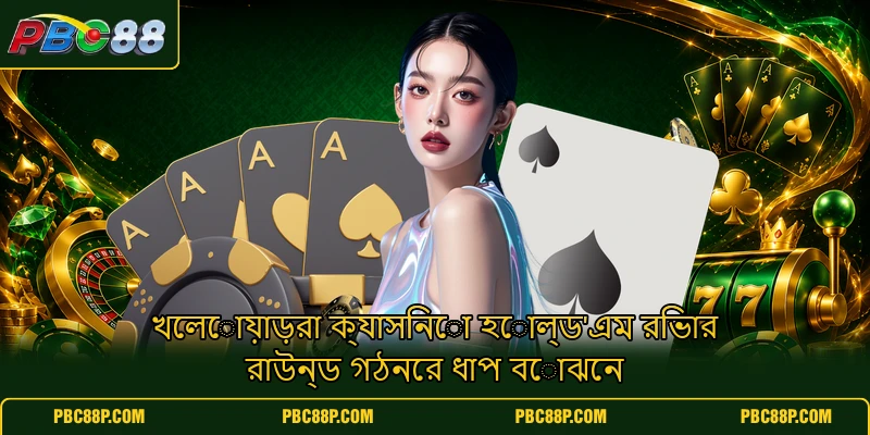 খেলোয়াড়রা ক্যাসিনো হোল্ড'এম রিভার রাউন্ড গঠনের ধাপ বোঝেন খেলোয়াড়রা ক্যাসিনো হোল্ড'এম রিভার রাউন্ড গঠনের ধাপ বোঝেন