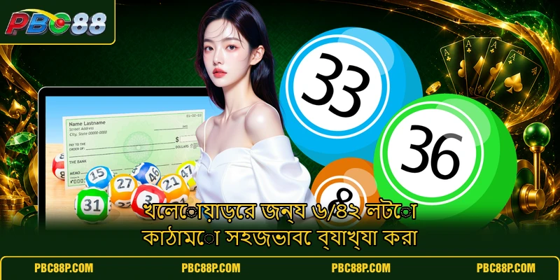 খেলোয়াড়ের জন্য ৬/৪২ লটো কাঠামো সহজভাবে ব্যাখ্যা করা খেলোয়াড়ের জন্য ৬/৪২ লটো কাঠামো সহজভাবে ব্যাখ্যা করা
