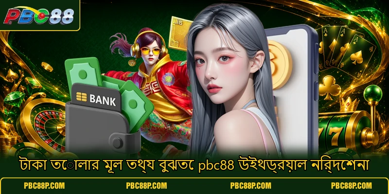 টাকা তোলার মূল তথ্য বুঝতে pbc88 উইথড্রয়াল নির্দেশনা টাকা তোলার মূল তথ্য বুঝতে pbc88 উইথড্রয়াল নির্দেশনা