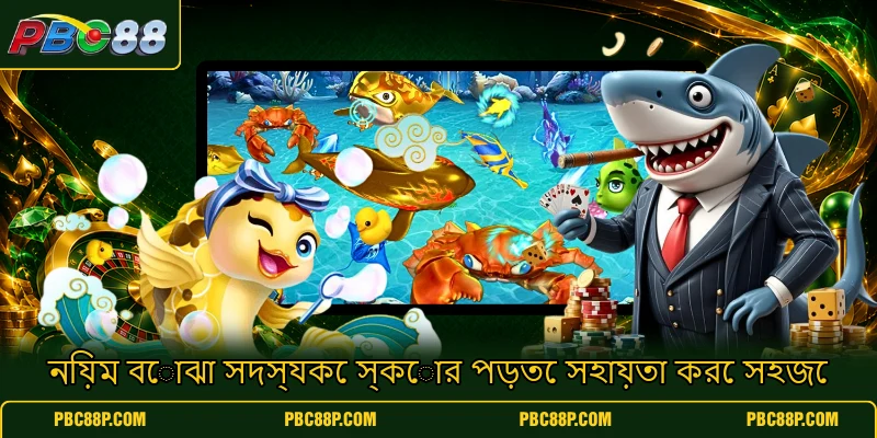 নিয়ম বোঝা সদস্যকে স্কোর পড়তে সহায়তা করে সহজে নিয়ম বোঝা সদস্যকে স্কোর পড়তে সহায়তা করে সহজে