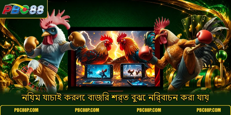নিয়ম যাচাই করলে বাজির শর্ত বুঝে নির্বাচন করা যায় নিয়ম যাচাই করলে বাজির শর্ত বুঝে নির্বাচন করা যায়