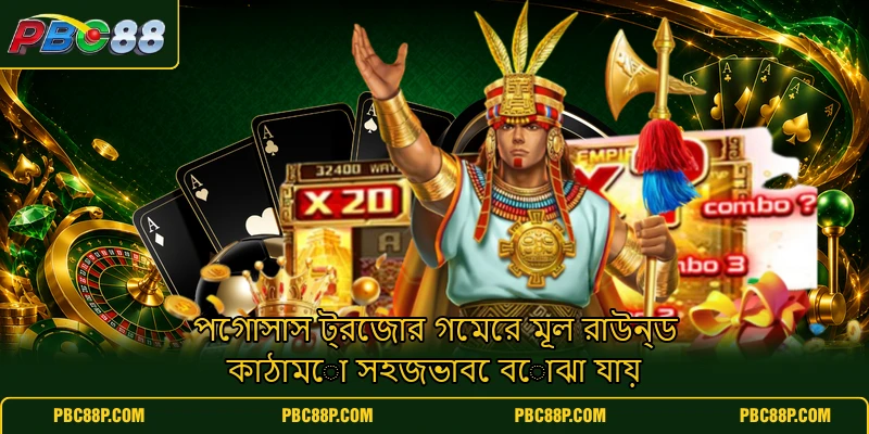 পেগাসাস ট্রেজার গেমের মূল রাউন্ড কাঠামো সহজভাবে বোঝা যায় পেগাসাস ট্রেজার গেমের মূল রাউন্ড কাঠামো সহজভাবে বোঝা যায়