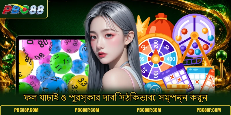 ফল যাচাই ও পুরস্কার দাবি সঠিকভাবে সম্পন্ন করুন ফল যাচাই ও পুরস্কার দাবি সঠিকভাবে সম্পন্ন করুন