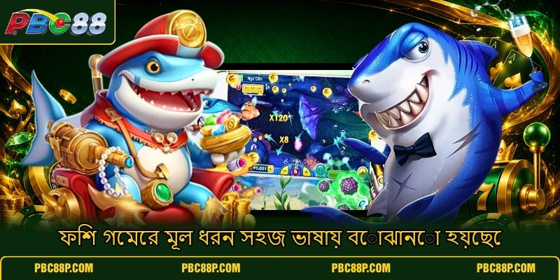 ফিশ গেমের মূল ধরন সহজ ভাষায় বোঝানো হয়েছে ফিশ গেমের মূল ধরন সহজ ভাষায় বোঝানো হয়েছে