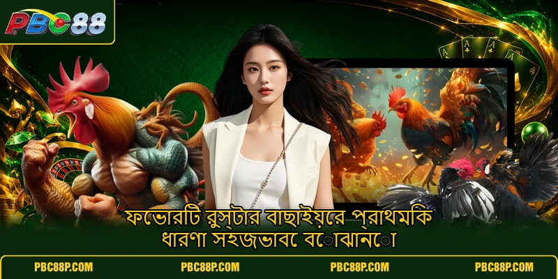 ফেভারিট রুস্টার বাছাইয়ের প্রাথমিক ধারণা সহজভাবে বোঝানো ফেভারিট রুস্টার বাছাইয়ের প্রাথমিক ধারণা সহজভাবে বোঝানো