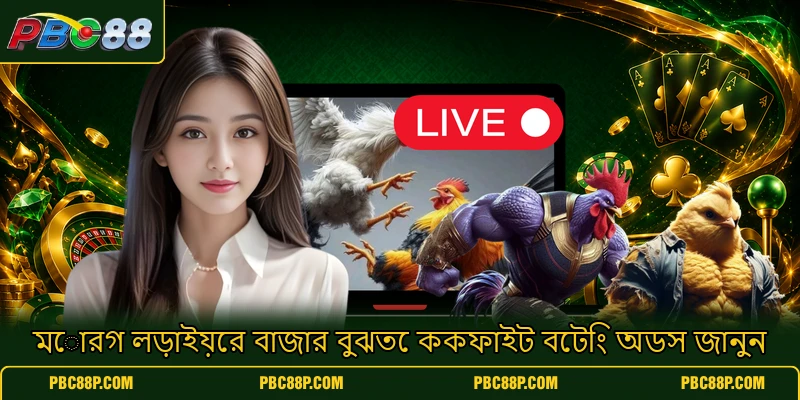 মোরগ লড়াইয়ের বাজার বুঝতে ককফাইট বেটিং অডস জানুন মোরগ লড়াইয়ের বাজার বুঝতে ককফাইট বেটিং অডস জানুন