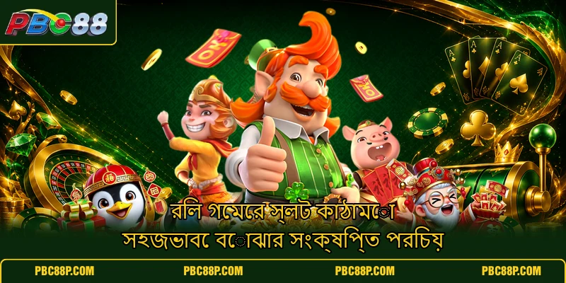 রিল গেমের স্লট কাঠামো সহজভাবে বোঝার সংক্ষিপ্ত পরিচয় রিল গেমের স্লট কাঠামো সহজভাবে বোঝার সংক্ষিপ্ত পরিচয়