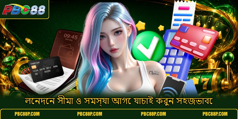 লেনদেন সীমা ও সমস্যা আগে যাচাই করুন সহজভাবে লেনদেন সীমা ও সমস্যা আগে যাচাই করুন সহজভাবে