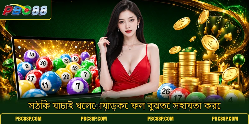 সঠিক যাচাই খেলোয়াড়কে ফল বুঝতে সহায়তা করে সঠিক যাচাই খেলোয়াড়কে ফল বুঝতে সহায়তা করে