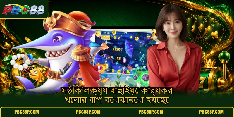 সঠিক লক্ষ্য বাছাইয়ে কার্যকর খেলার ধাপ বোঝানো হয়েছে সঠিক লক্ষ্য বাছাইয়ে কার্যকর খেলার ধাপ বোঝানো হয়েছে