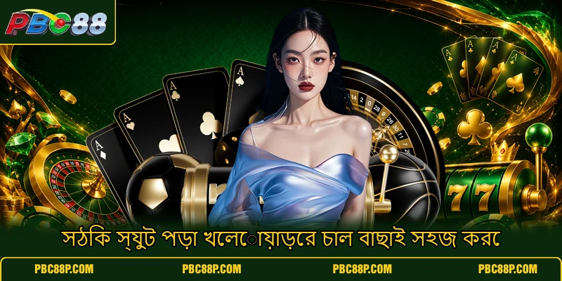 সঠিক স্যুট পড়া খেলোয়াড়ের চাল বাছাই সহজ করে সঠিক স্যুট পড়া খেলোয়াড়ের চাল বাছাই সহজ করে