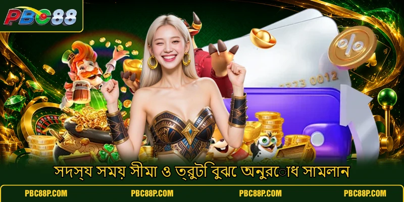 সদস্য সময় সীমা ও ত্রুটি বুঝে অনুরোধ সামলান সদস্য সময় সীমা ও ত্রুটি বুঝে অনুরোধ সামলান